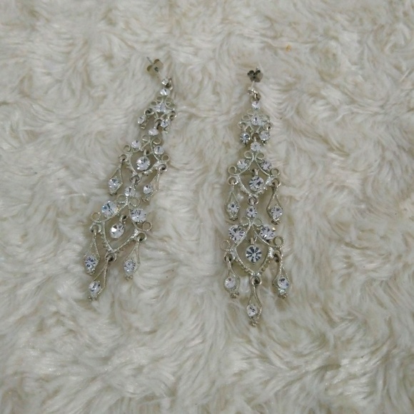 Vintage dangle earrings - Picture 5 of 6